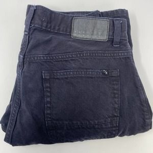 Pacsun Mens Black 32x32 Stacked Skinny 5 Pocket Design Button Fly Jeans‎